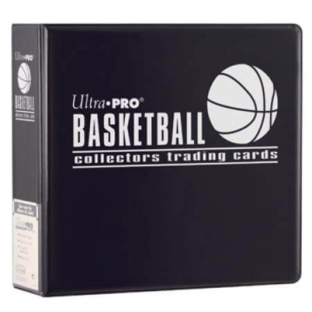 ULTRA PRO - COLLECTOR ALBUM- Basketball 3" Black (Binder)