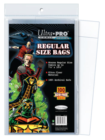 ULTRA PRO Comic Accessories - Regular Size Bags