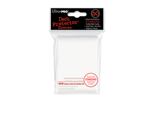 ULTRA PRO Deck Protector - Standard 50ct Powder White