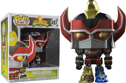 Megazord Red - Power Rangers Television 6 Inch Pop! Vinyl #497 - Ozzie Collectables