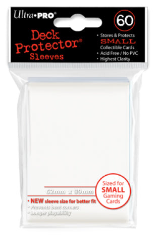 ULTRA PRO Deck Protector - Mini 60ct Wizard White