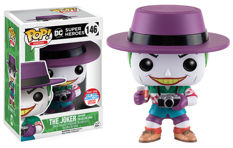 The Joker (Batman: The Killing Joke) - DC Super Heroes NYCC 2016 POP! Vinyl #146 - Ozzie Collectables