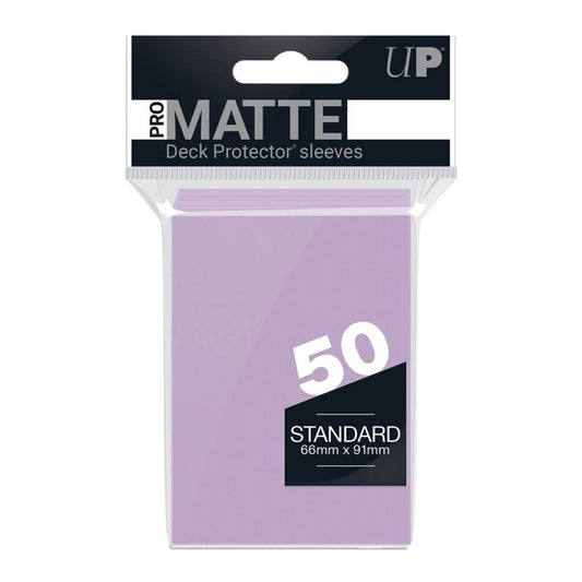 ULTRA PRO 50ct Pro-Matte Lilac Standard Deck Protectors
