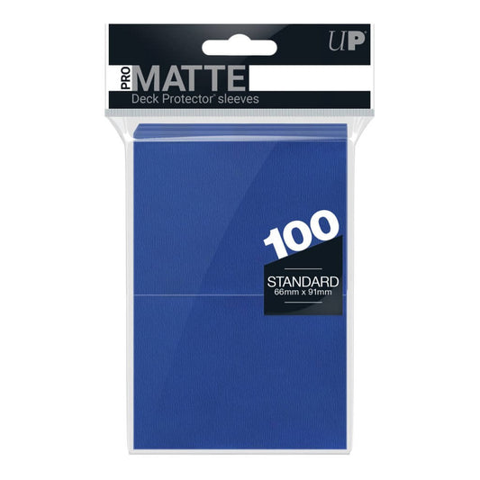 ULTRA PRO - Non-Glare - Pro Matte Standard Deck Protector - Blue 100 ct