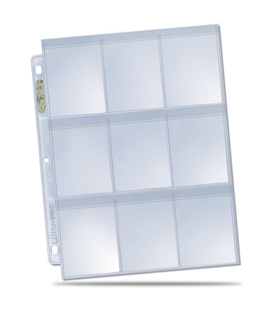 ULTRA PRO 9-Pocket Secure Platinum Page