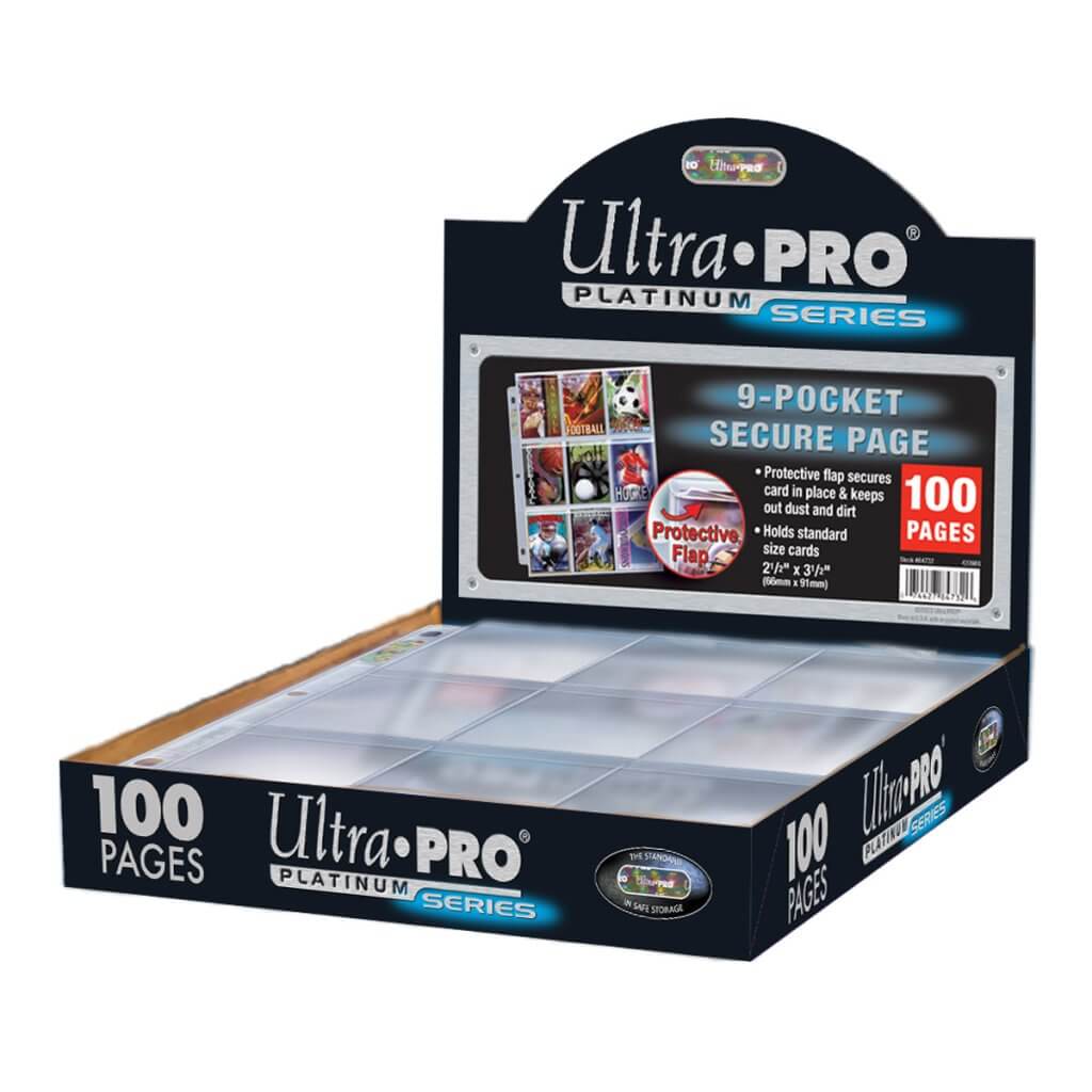 ULTRA PRO 9-Pocket Secure Platinum Page