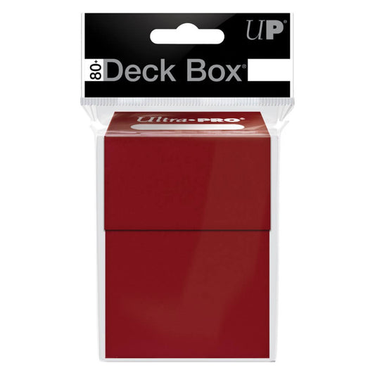 ULTRA PRO Deck Box - Solid Red