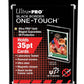 UTLRA PRO ONE TOUCH - 35PT BLACK BORDER w/Magnetic Closure - Ozzie Collectables