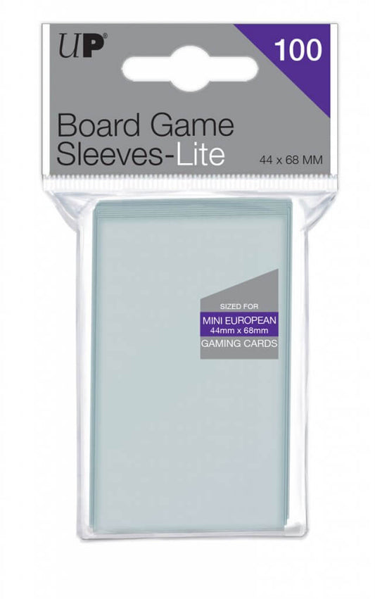 ULTRA PRO Card Sleeve - Board Game Sleeve - Lite 44mm X 68mm Mini European