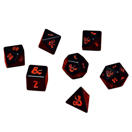 Heavy Metal 7 RPG Dice Set for Dungeons & Dragons