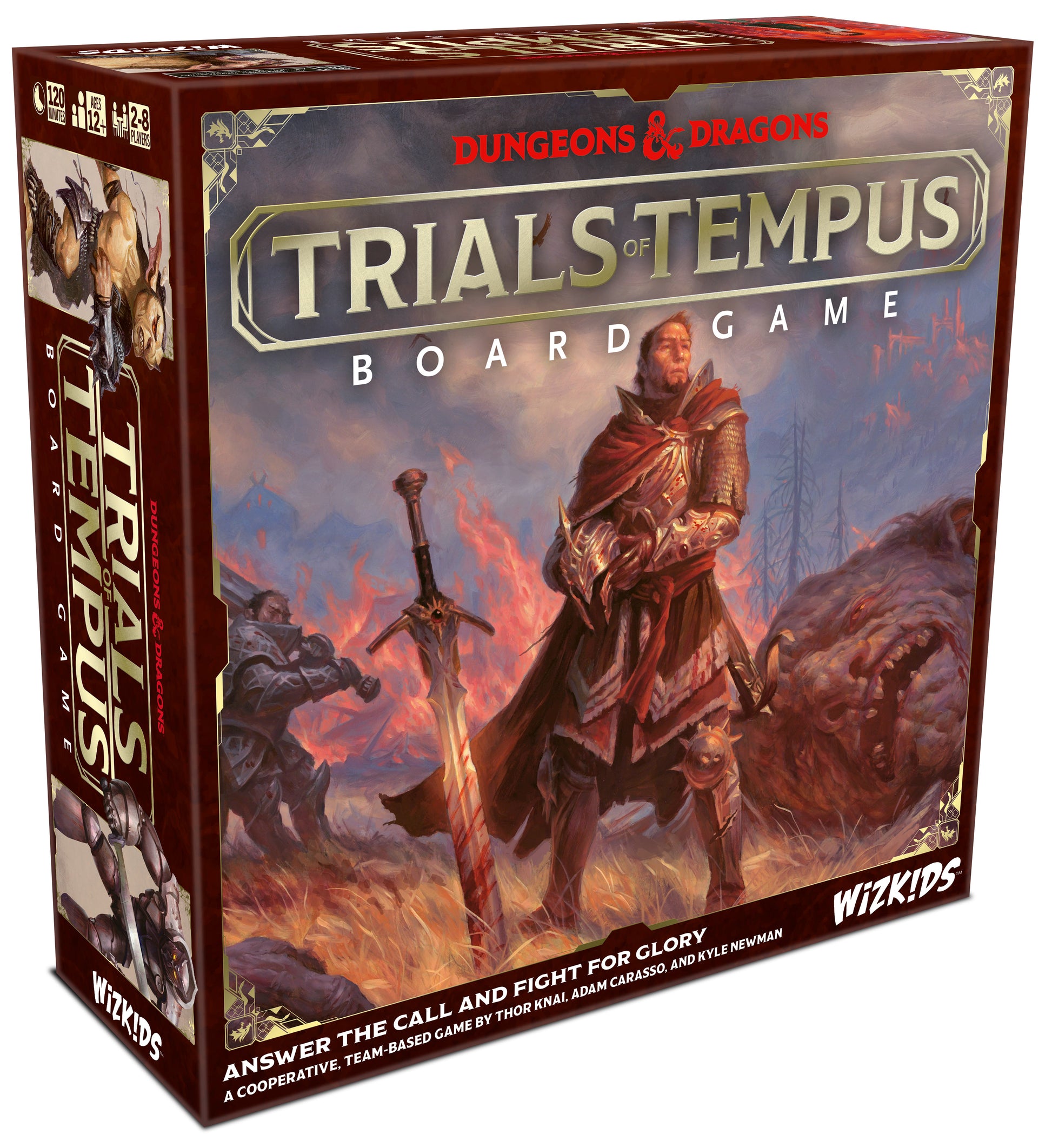 Dungeons & Dragons Trials of Tempus Board Game Premium Edition