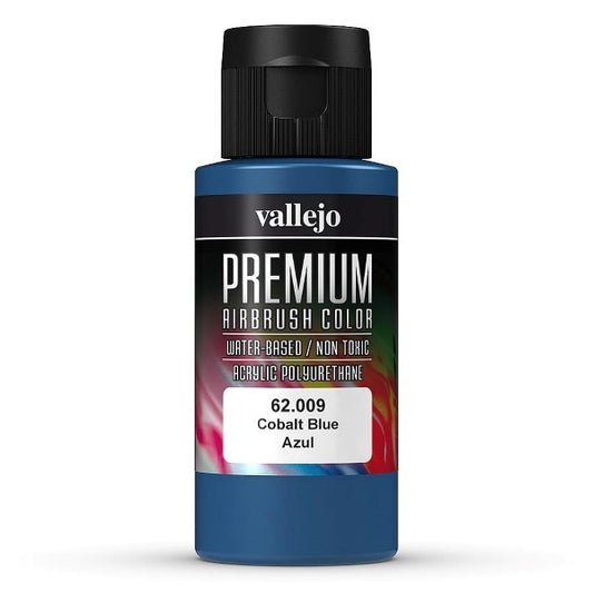 Vallejo Premium Colour Cobalt Blue 60 ml - Ozzie Collectables