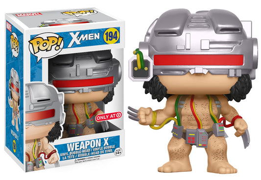 Weapon X - X-Men Target Exclusive Stickered Pop! Vinyl #194 - Ozzie Collectables