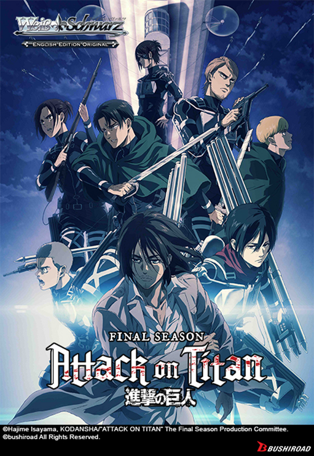 [Weiss Schwarz] Attack on Titan: Final Season Trial ﻿Deck + Display Box - English Trial Deck+