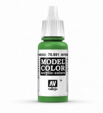 Vallejo Model Colour Intermediate Green 17 ml - Ozzie Collectables