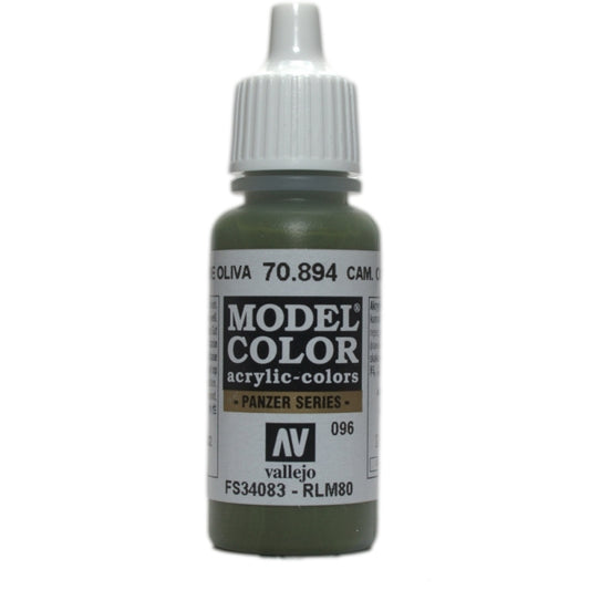 Vallejo Model Colour Cam Olive Green 17 ml - Ozzie Collectables