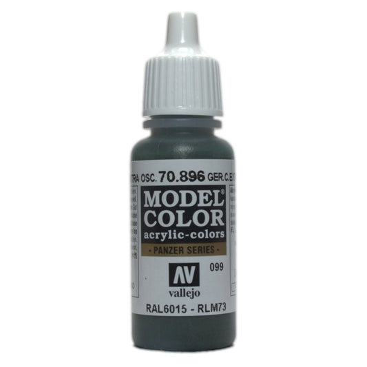 Vallejo Model Colour Ger Cam Extra Dark Green 17 ml - Ozzie Collectables