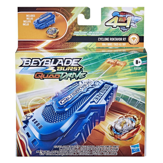 Beyblade Quad Drive Cyclone Fury String Launcher Set