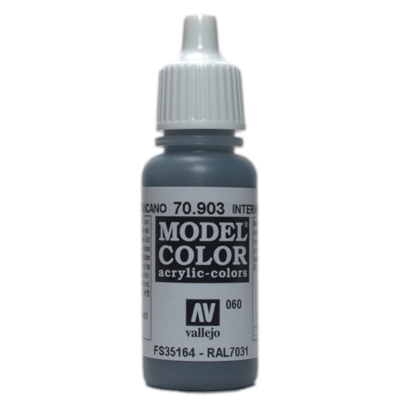Vallejo Model Colour Intermediate Blue 17 ml - Ozzie Collectables