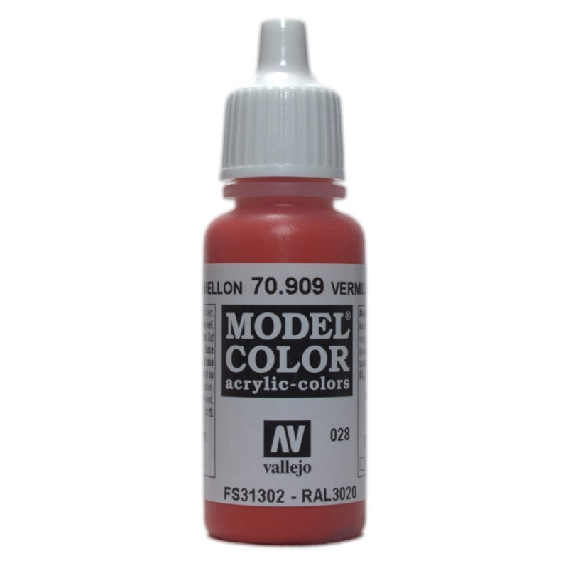 Vallejo Model Colour - Vermillion 17 ml