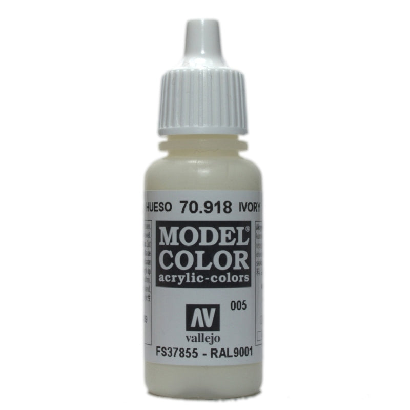 Vallejo Model Colour Ivory 17 ml - Ozzie Collectables