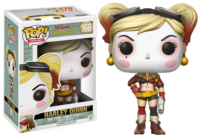 Harley Quinn - Dc Comics Bombshell Pop! Vinyl #166 - Ozzie Collectables