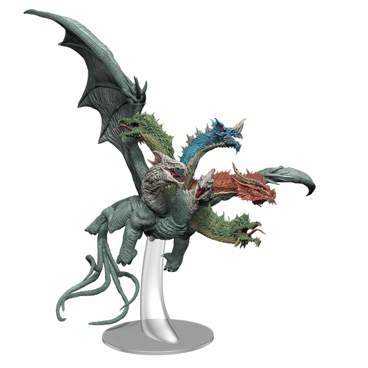 D&D Icons of the Realms Miniatures Fizban's Treasury of Dragons Dracohydra Premium Set 2