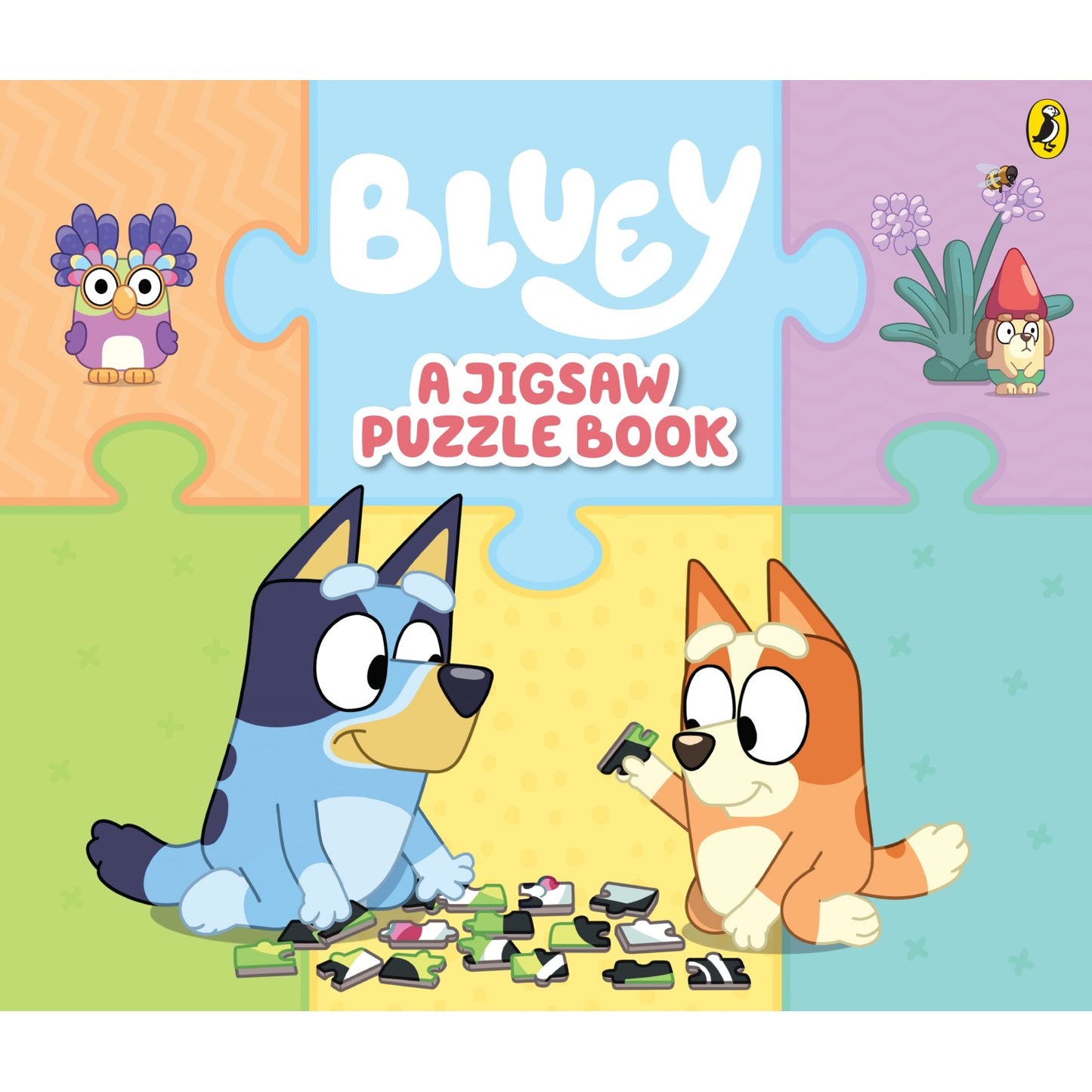 Bluey: A Jigsaw Puzzle Book (Hardback)