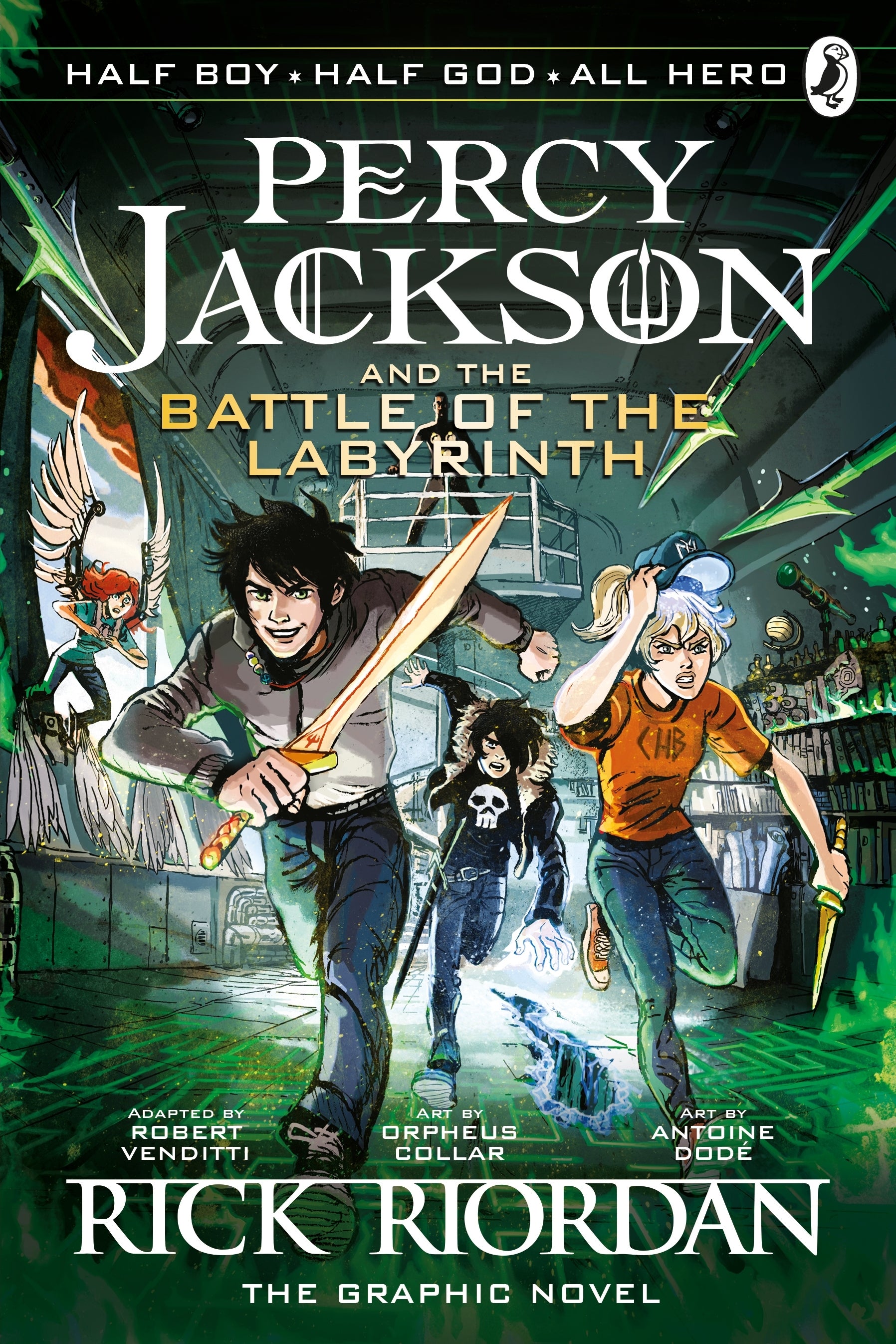 The Battle of the Labyrinth: The Graphic Novel (Percy Jackson Book 4) (Paperback)