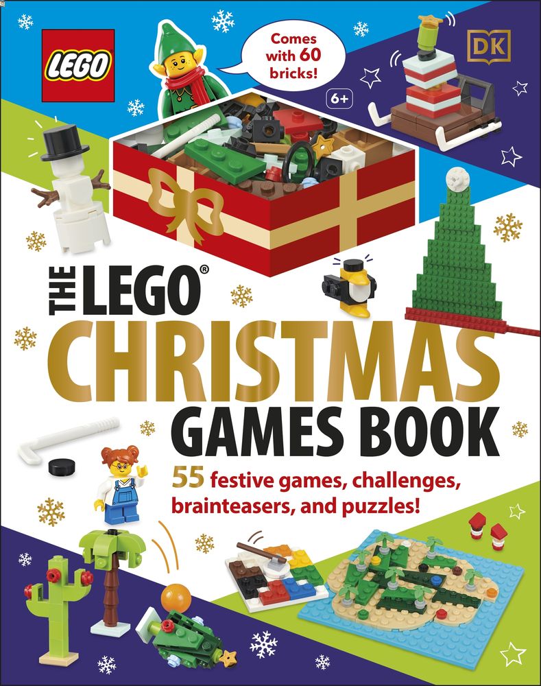 The LEGO Christmas Games Book (Hardback)
