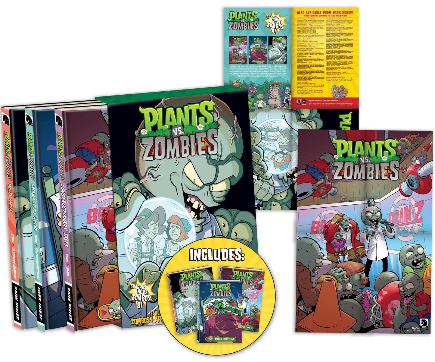 Plants vs. Zombies Boxed Set 8 (Hardback)