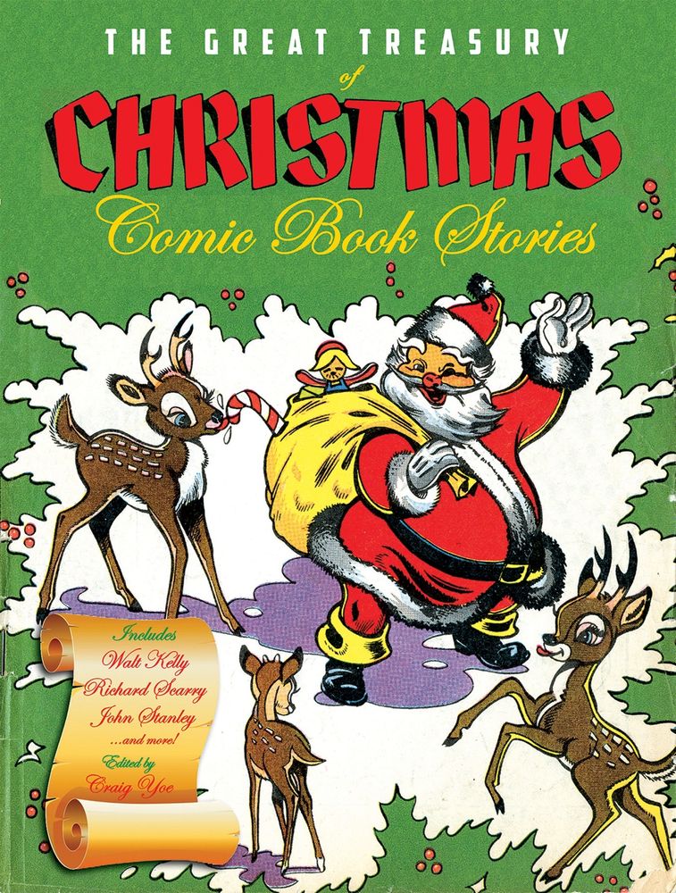 The Great Treasury Of Christmas Comic Book Stories (Paperback)