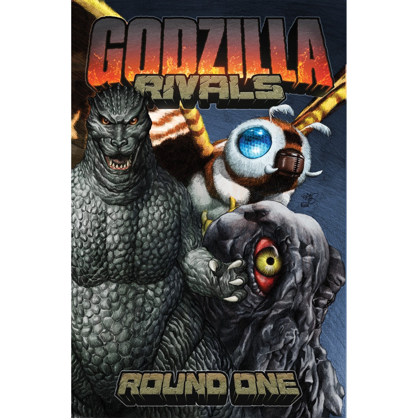 Godzilla Rivals Round One (Paperback)