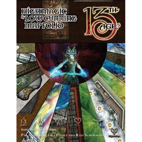 13th Age RPG - High Magic & Low Cunning Map Folio