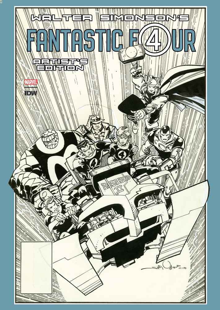 Walter Simonson’s Fantastic Four Artist’s Edition (Hardback)