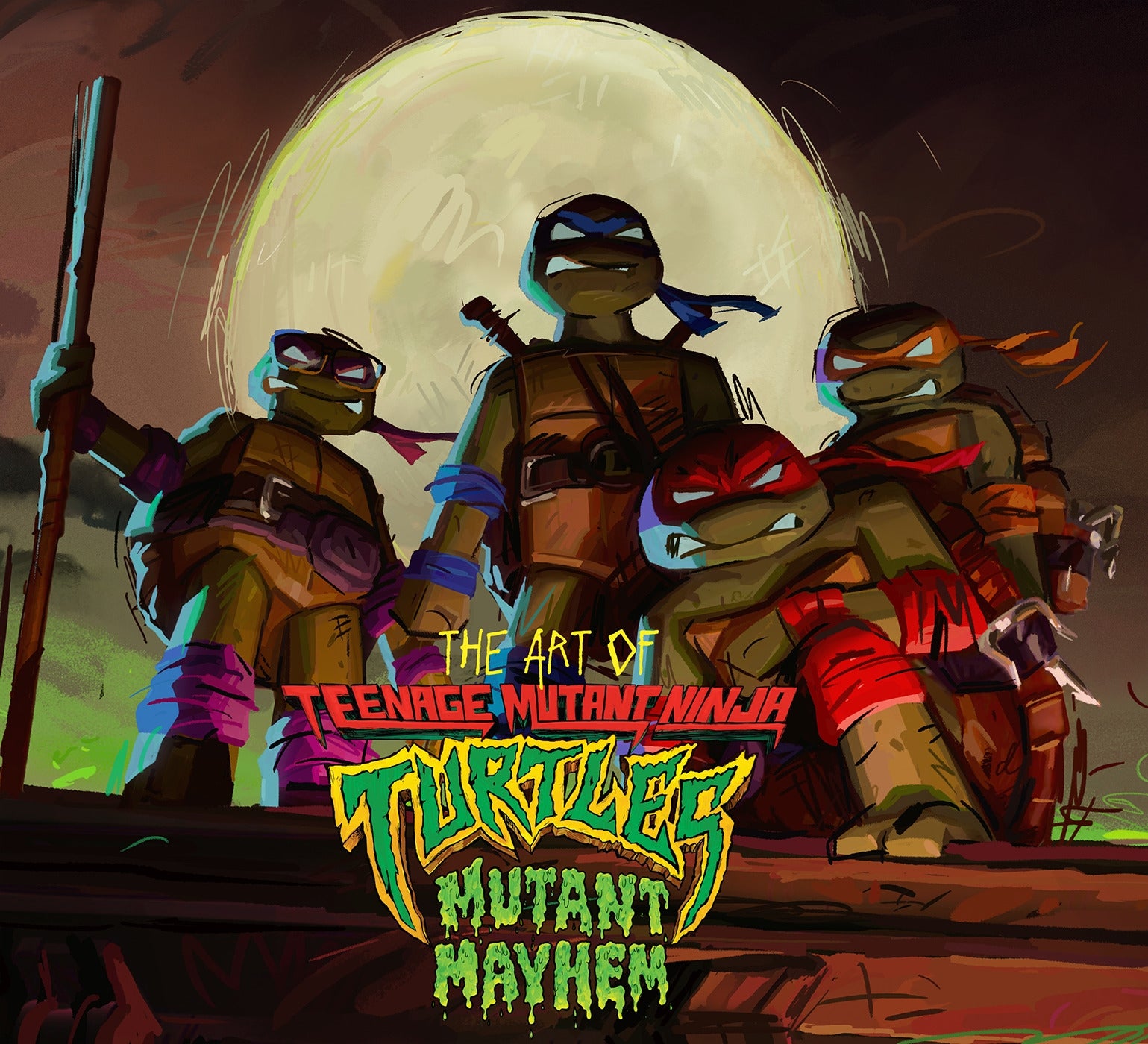 The Art of Teenage Mutant Ninja Turtles Mutant Mayhem (Hardback)