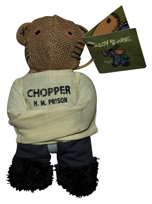 Teddy Scares - Chopper Read 8" Bear - Ozzie Collectables