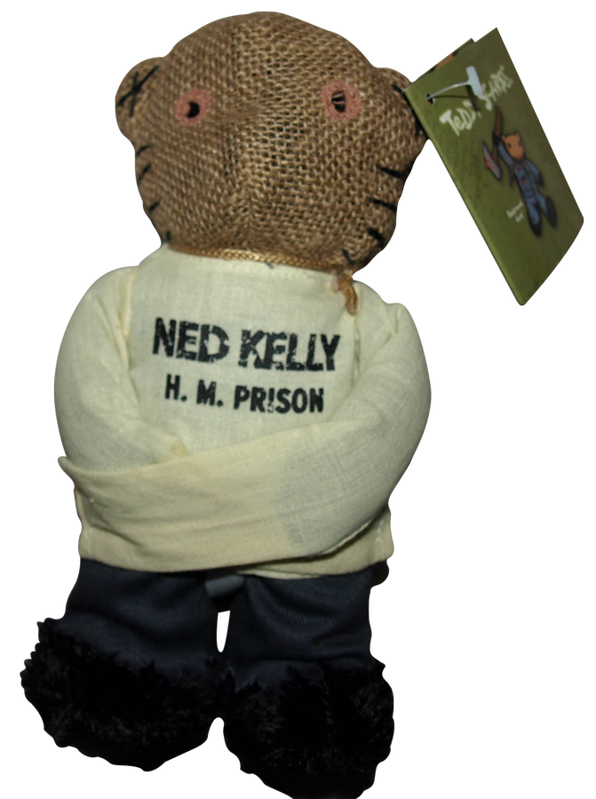 Teddy Scares - Ned Kelly 8" Bear - Ozzie Collectables