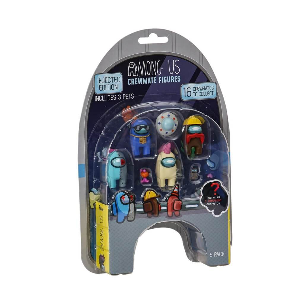 AMONG US Crewmate 5 Figure Blister Pack