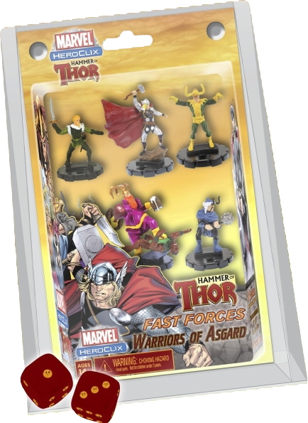 Heroclix - Hammer of Thor - Fast Forces 6-Pack - Ozzie Collectables