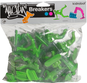 All City Breakers - Mini Vinyl Electric Green 20-Pack - Ozzie Collectables