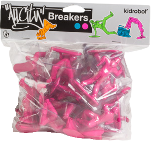 All City Breakers - Mini Vinyl Electric Pink 20-Pack - Ozzie Collectables