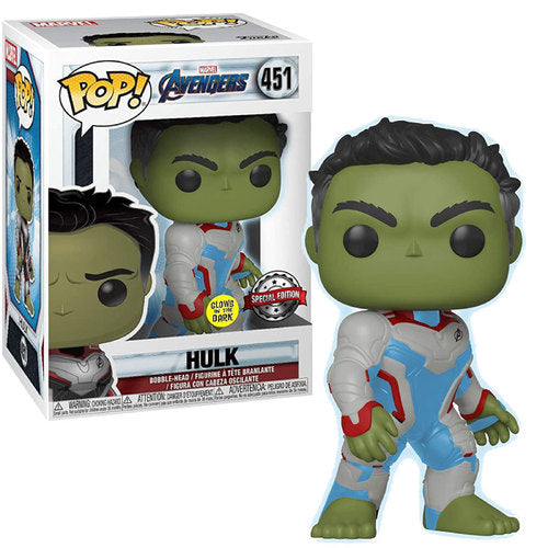 Avengers - Hulk (Glow in the Dark) Pop! Vinyl #451