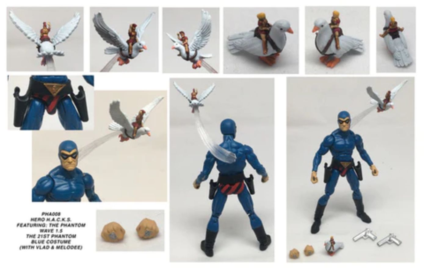 The Phantom - Phantom (21st) V2 H.A.C.K.S. Action Figure