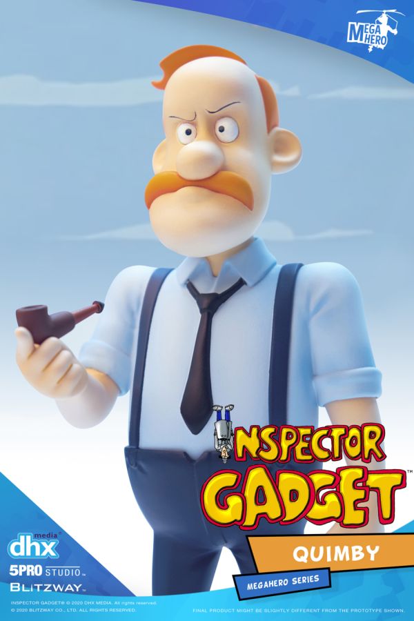 Inspector Gadget - Chief Quimby 1:12 Scale Action Figure - Ozzie Collectables