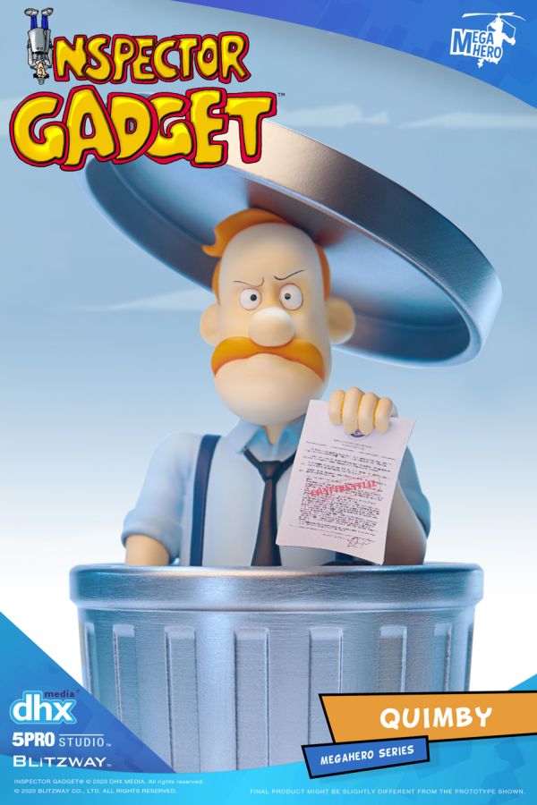 Inspector Gadget - Chief Quimby 1:12 Scale Action Figure - Ozzie Collectables