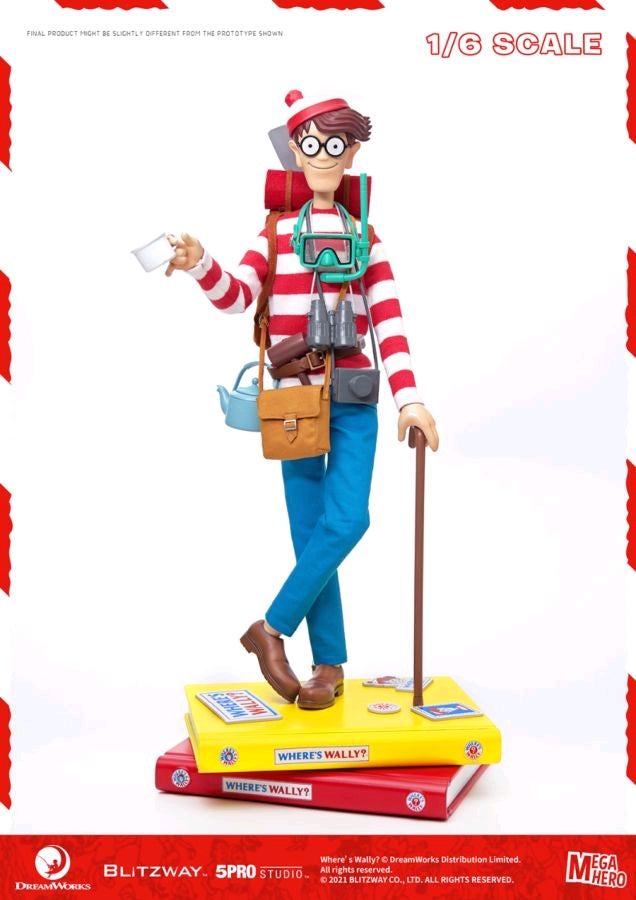 Where's Wally? - Wally 1:6 Scale 12" Action Figure
