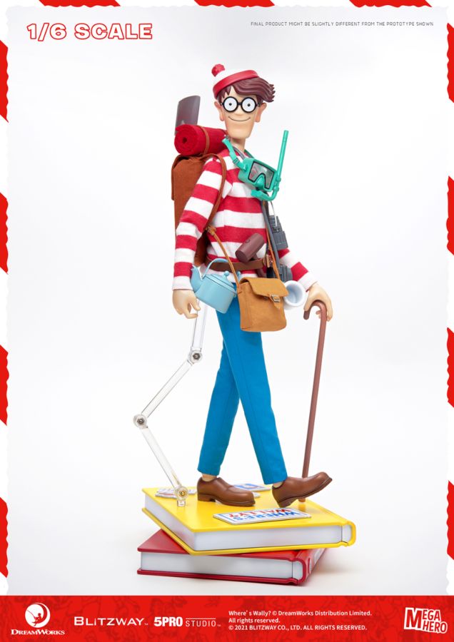 Where's Wally? - Wally 1:6 Scale 12" Action Figure