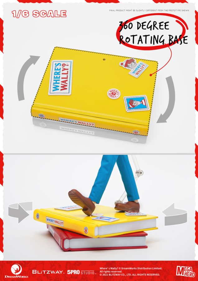 Where's Wally? - Wally 1:6 Scale 12" Action Figure