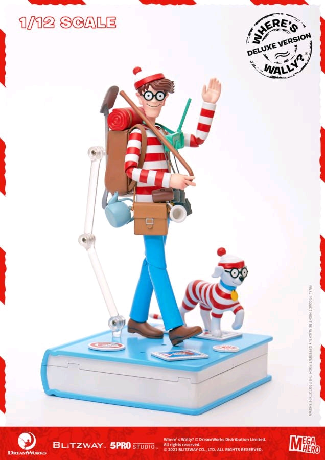 Where's Wally? - Wally Deluxe 1:12 Scale 6" Action Figure